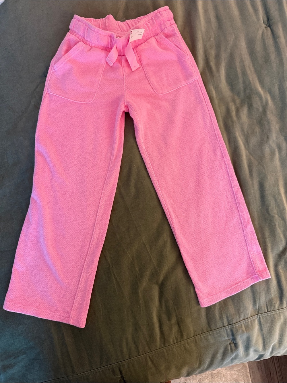 Cat & Jack Bubblegum Pink Fleece Pull-On Pants